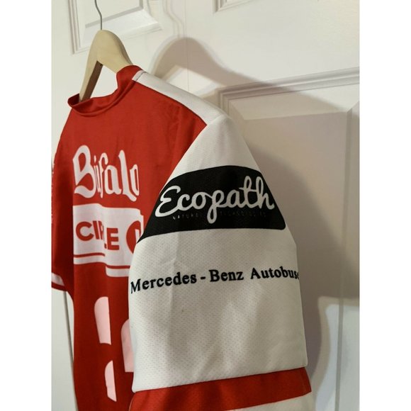 REMINI NECAXA FC Men’s Sz M SOCCER‎ FOOTBALL JERSEY SHIRT red white - Picture 6 of 7